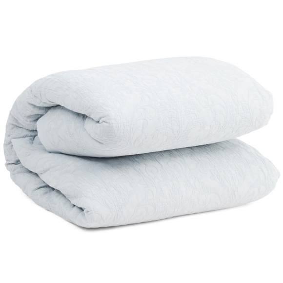 🔹️ Nicole Miller🔹️ ARTELIER Cotton Textured Color: Pool Comforter Set - Picture 2 of 2